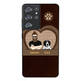 PERSONALIZED DOG LOVERS PHONECASE NQTN0405