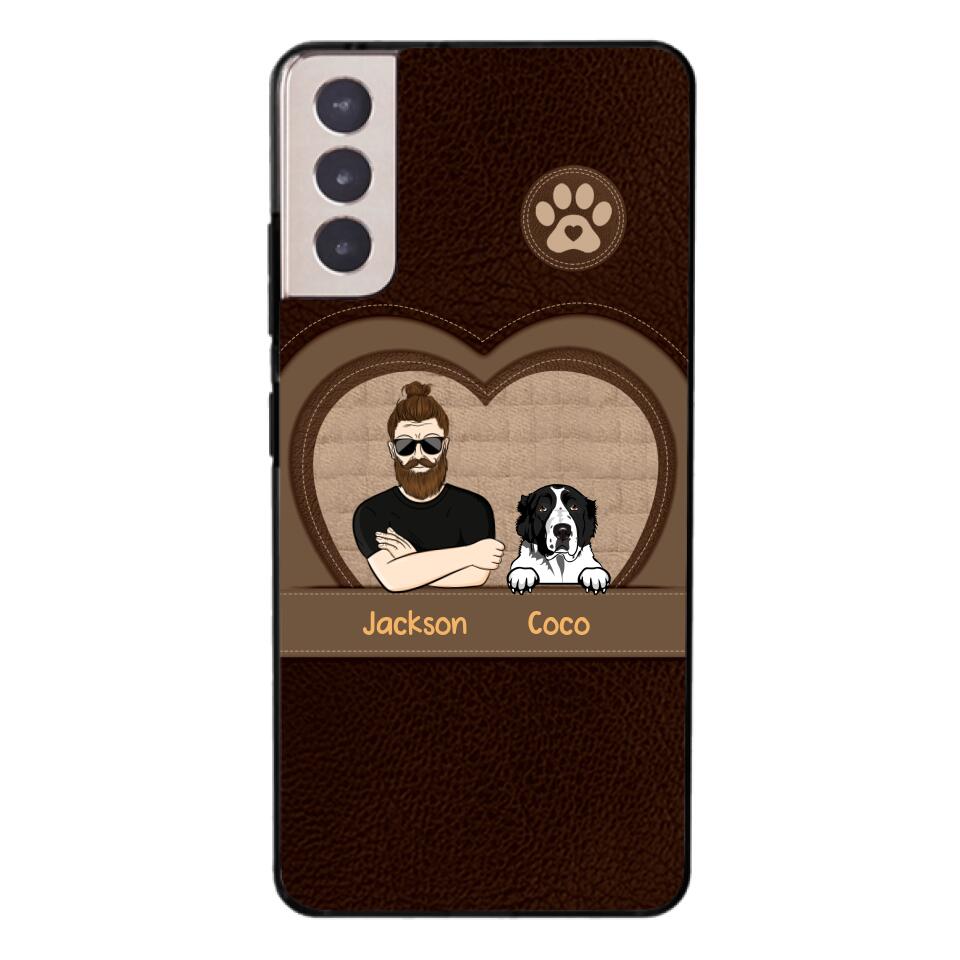 PERSONALIZED DOG LOVERS PHONECASE NQTN0405