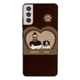 PERSONALIZED DOG LOVERS PHONECASE NQTN0405