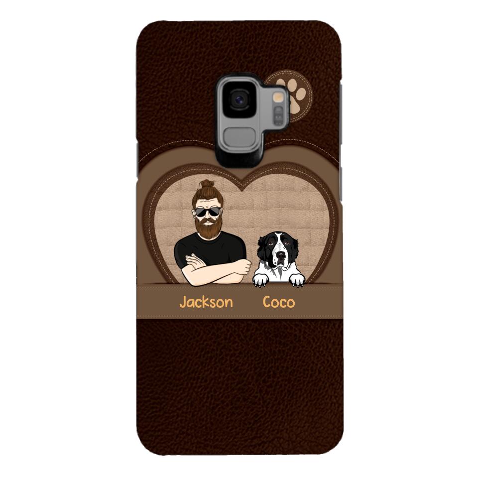 PERSONALIZED DOG LOVERS PHONECASE NQTN0405