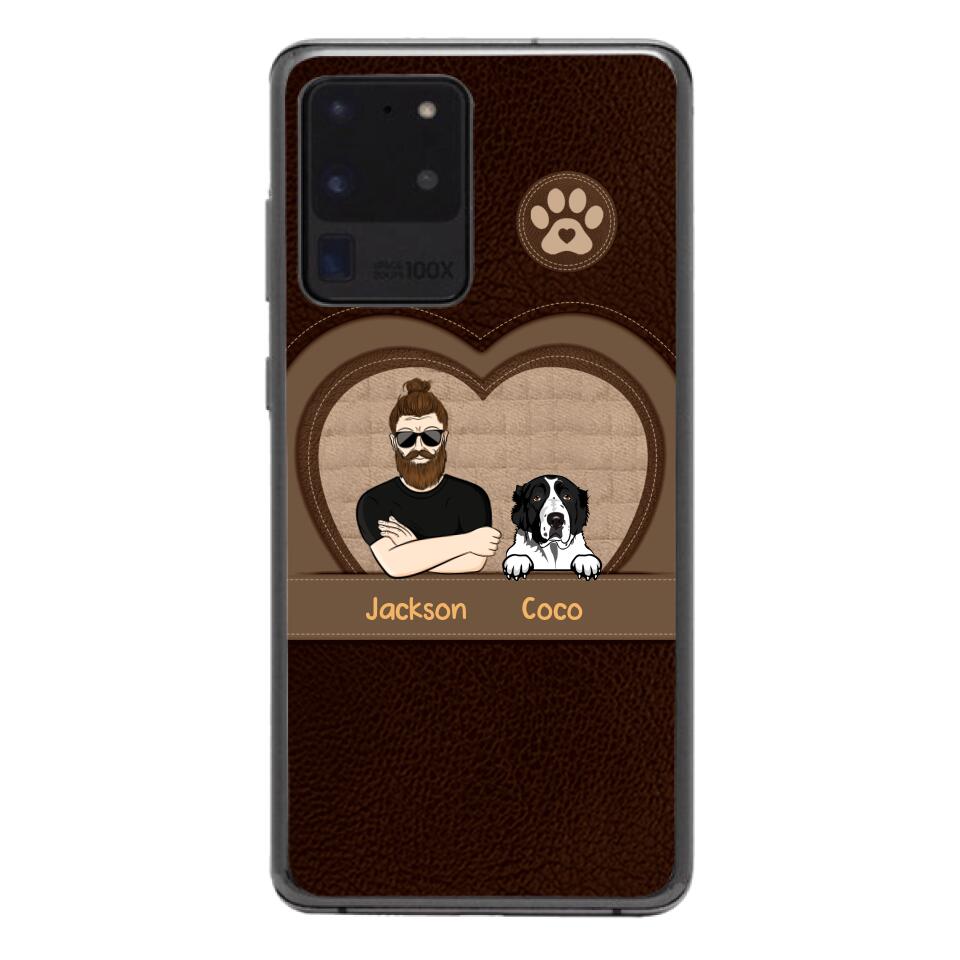 PERSONALIZED DOG LOVERS PHONECASE NQTN0405