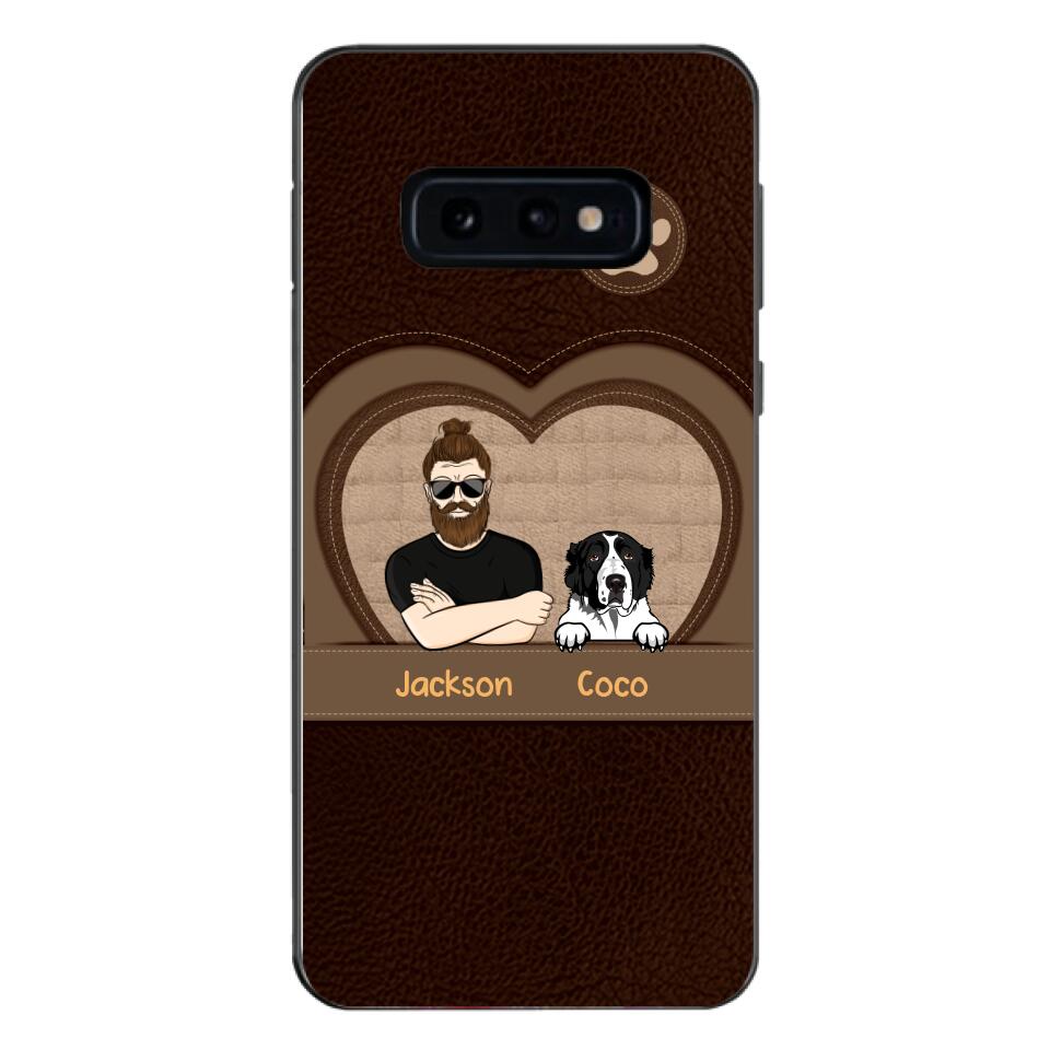 PERSONALIZED DOG LOVERS PHONECASE NQTN0405