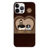PERSONALIZED DOG LOVERS PHONECASE NQTN0405