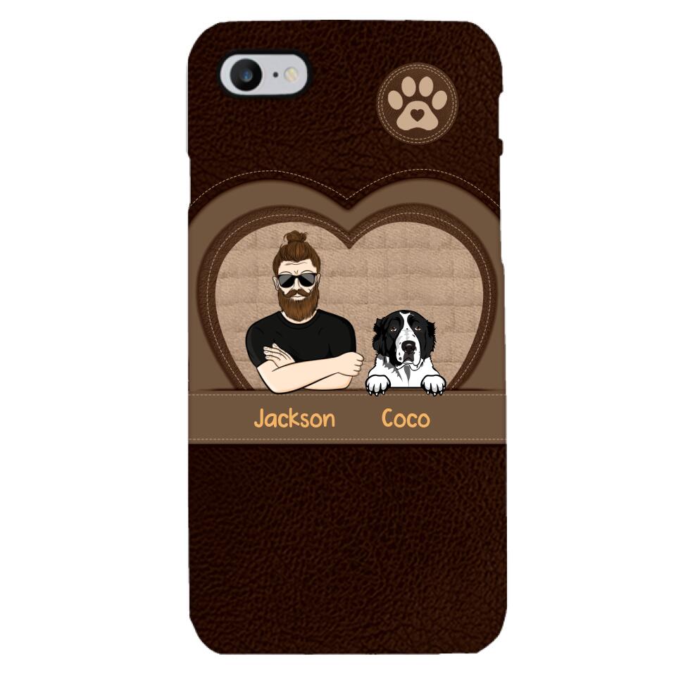 PERSONALIZED DOG LOVERS PHONECASE NQTN0405