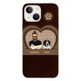 PERSONALIZED DOG LOVERS PHONECASE NQTN0405