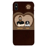 PERSONALIZED DOG LOVERS PHONECASE NQTN0405