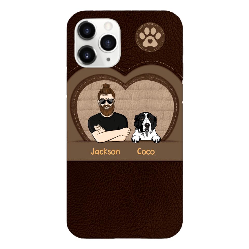 PERSONALIZED DOG LOVERS PHONECASE NQTN0405