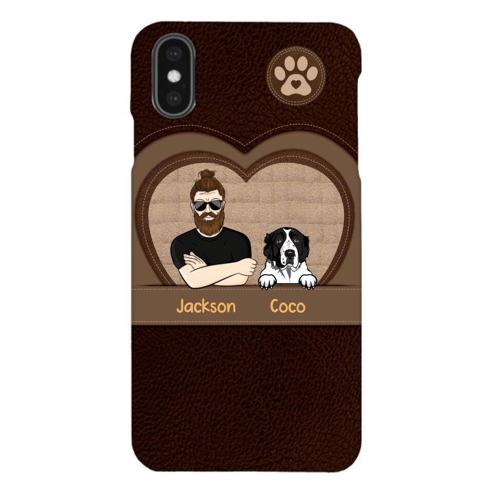 PERSONALIZED DOG LOVERS PHONECASE NQTN0405