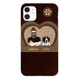 PERSONALIZED DOG LOVERS PHONECASE NQTN0405