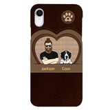 PERSONALIZED DOG LOVERS PHONECASE NQTN0405
