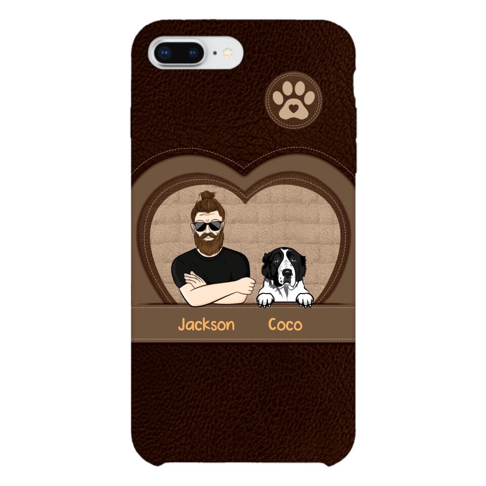 PERSONALIZED DOG LOVERS PHONECASE NQTN0405