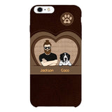 PERSONALIZED DOG LOVERS PHONECASE NQTN0405