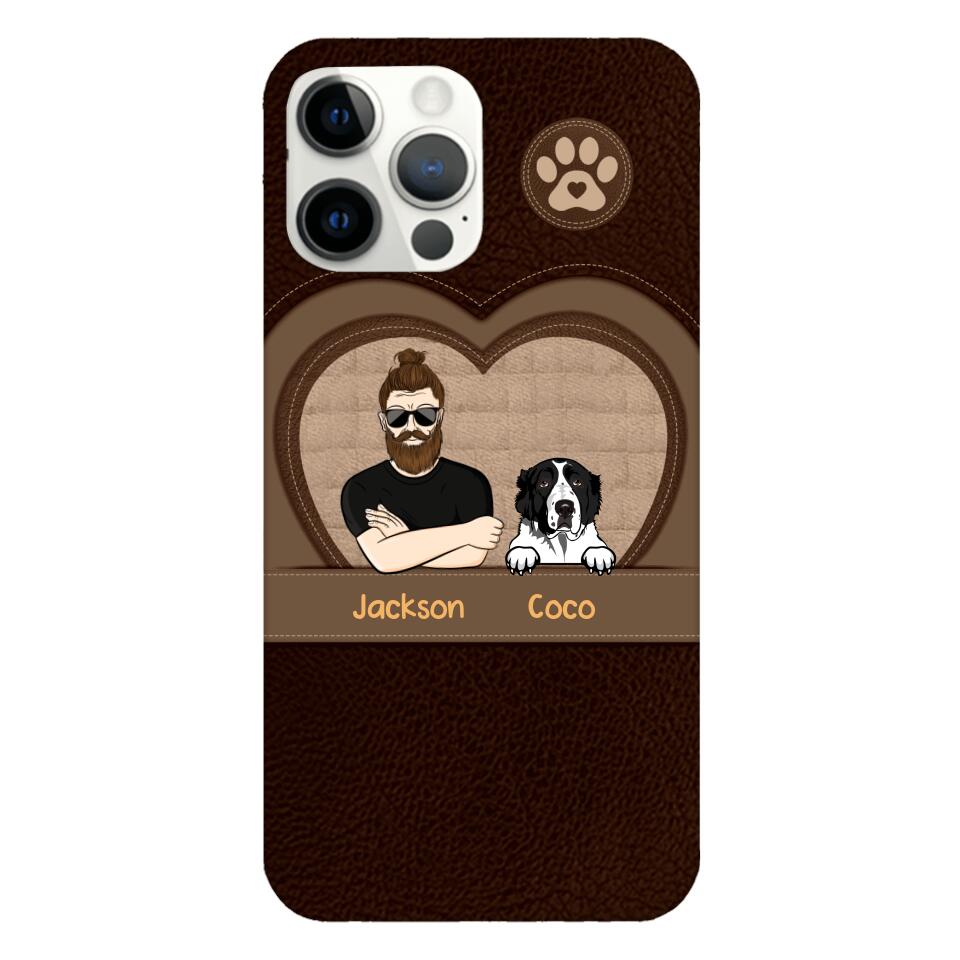 PERSONALIZED DOG LOVERS PHONECASE NQTN0405
