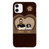 PERSONALIZED DOG LOVERS PHONECASE NQTN0405
