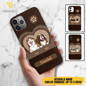 PERSONALIZED DOG LOVERS PHONECASE NQTN0405