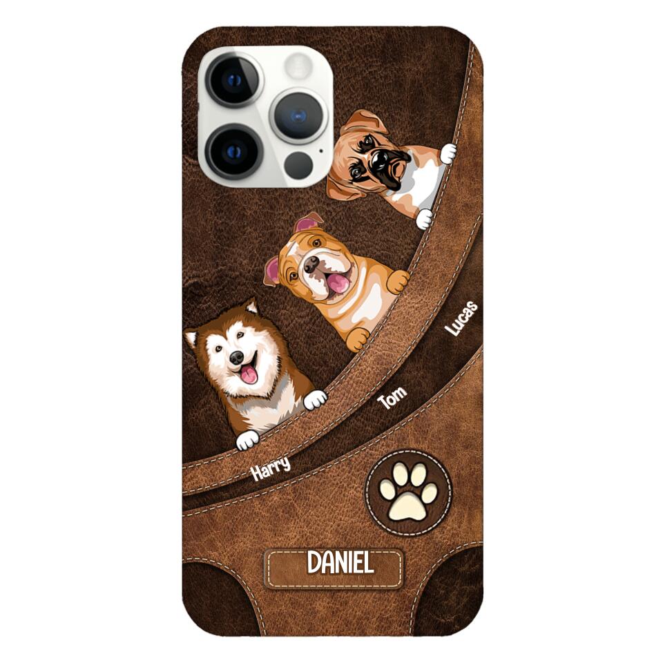 PERSONALIZED DOG LOVERS PHONECASE NQVQ0505