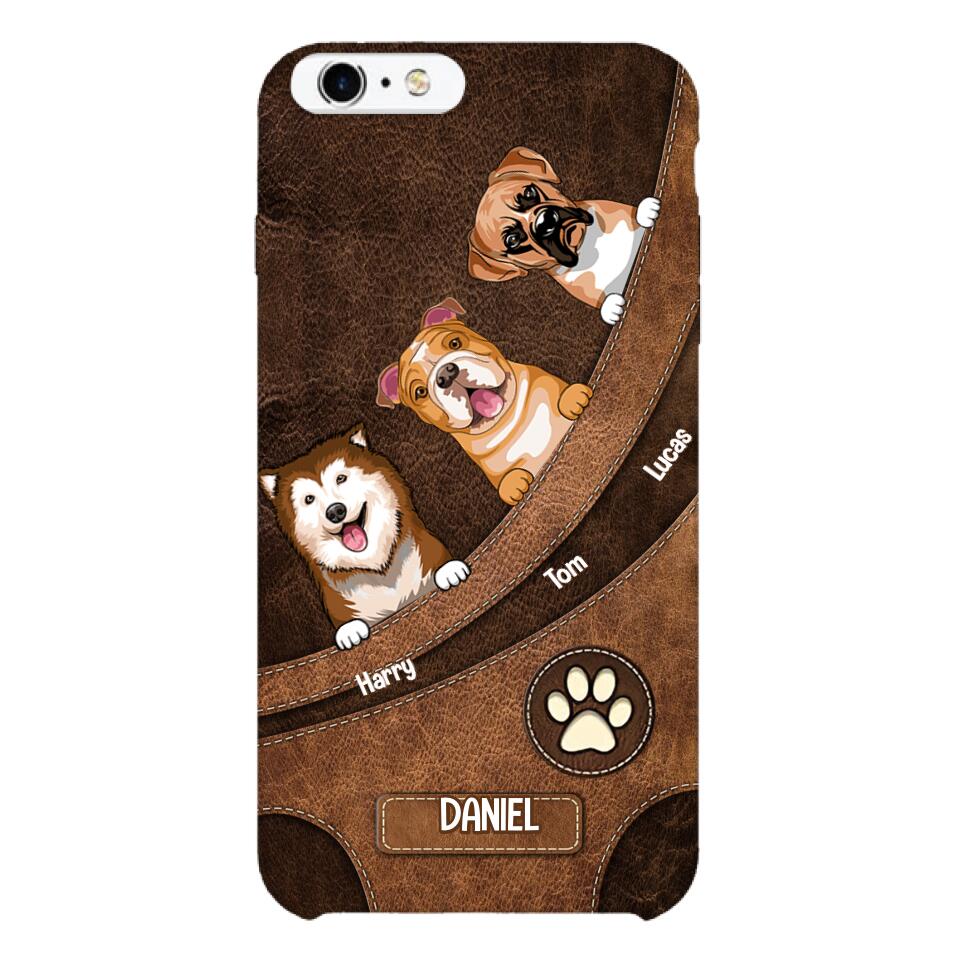 PERSONALIZED DOG LOVERS PHONECASE NQVQ0505