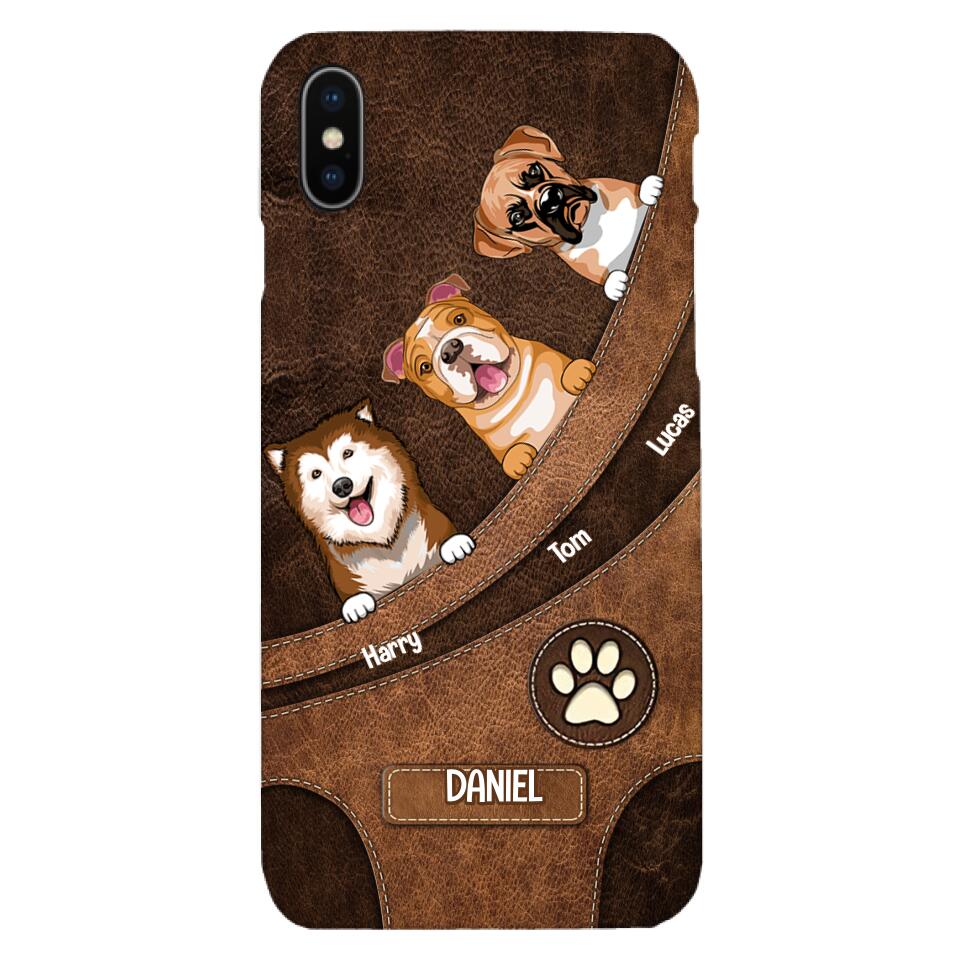 PERSONALIZED DOG LOVERS PHONECASE NQVQ0505