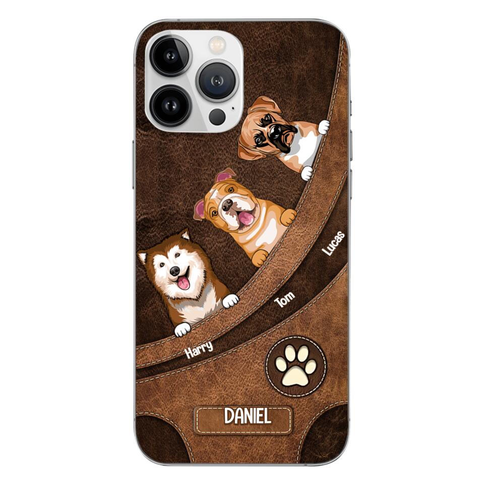 PERSONALIZED DOG LOVERS PHONECASE NQVQ0505