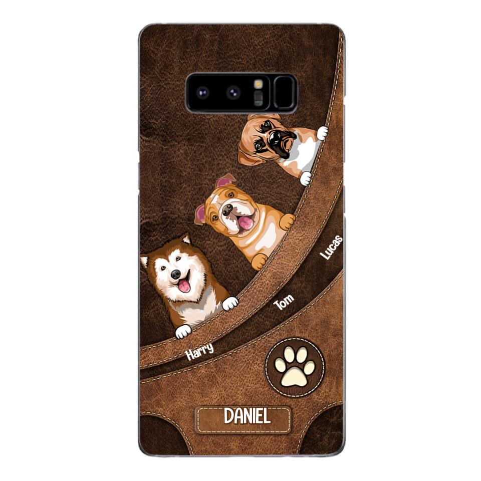 PERSONALIZED DOG LOVERS PHONECASE NQVQ0505