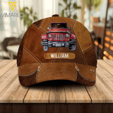 Personalized Jeep Peaked Cap Printed 22MAY-DT05