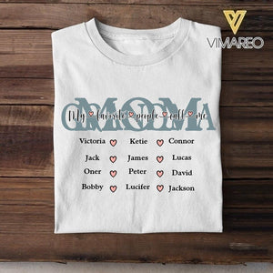 PERSONALIZED MY FAVORITE PEOPLE CALL ME MOM OR GRANDMA TSHIRT QTHC0605
