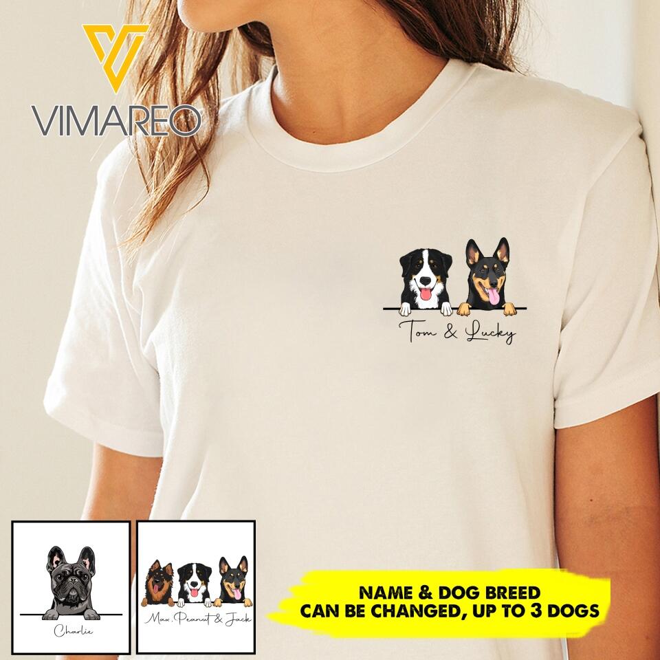 PERSONALIZED DOG LOVERS TSHIRT QTHC0605