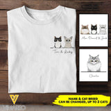 PERSONALIZED CAT LOVERS TSHIRT QTHC0605