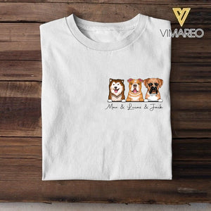 PERSONALIZED DOG LOVERS TSHIRT QTHC0605