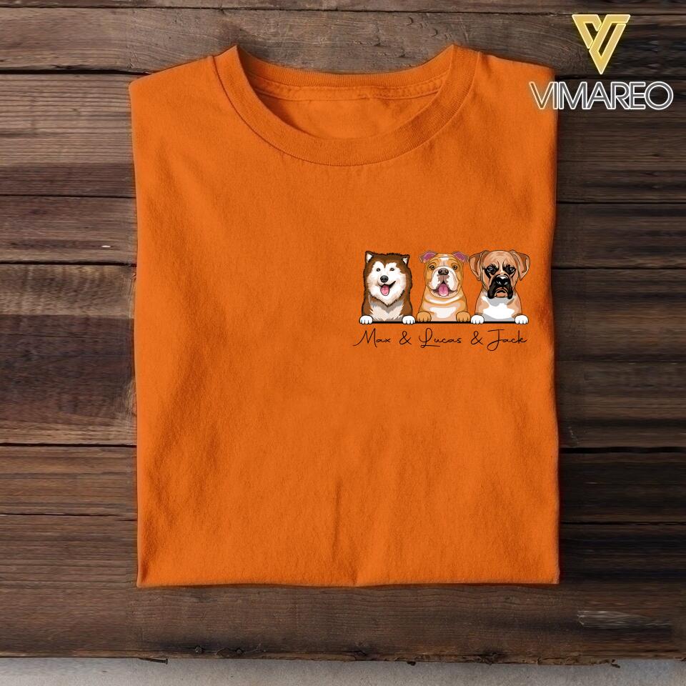PERSONALIZED DOG LOVERS TSHIRT QTHC0605