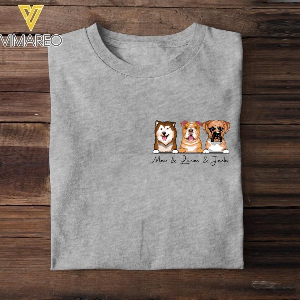 PERSONALIZED DOG LOVERS TSHIRT QTHC0605