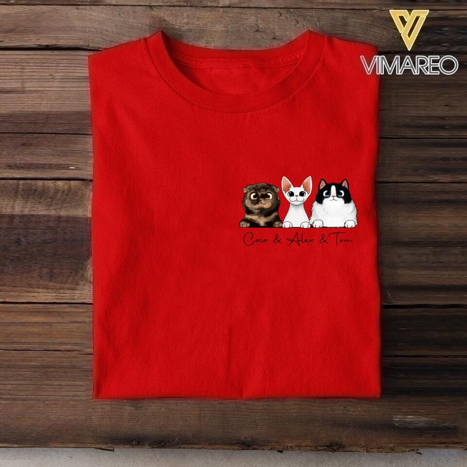 PERSONALIZED CAT LOVERS TSHIRT QTHC0605