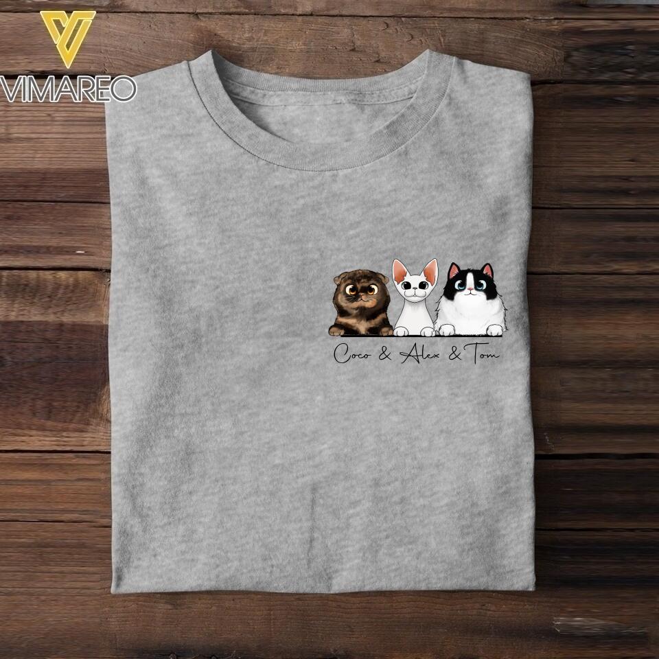 PERSONALIZED CAT LOVERS TSHIRT QTHC0605