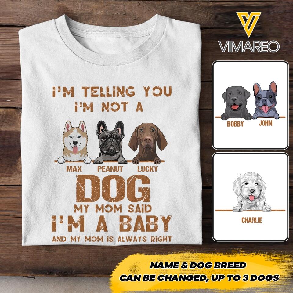 DH Personalized Dog Lover Tshirt HC0605