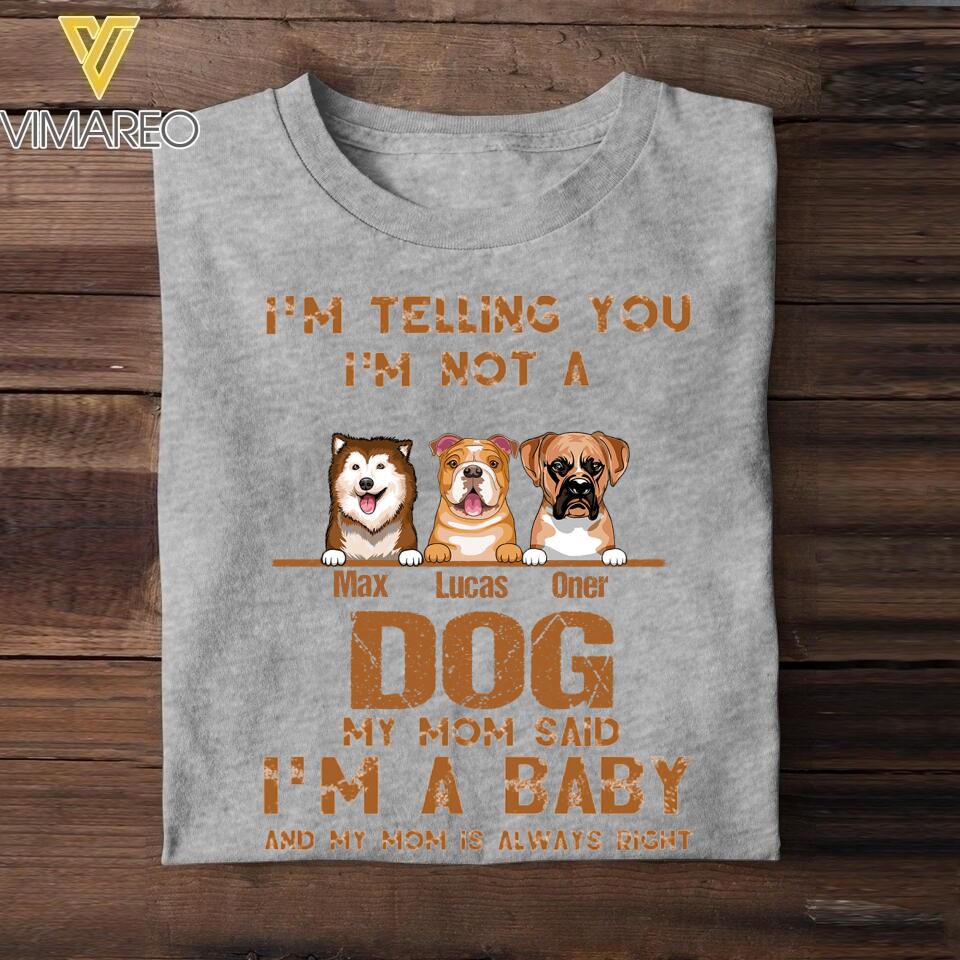 DH Personalized Dog Lover Tshirt HC0605
