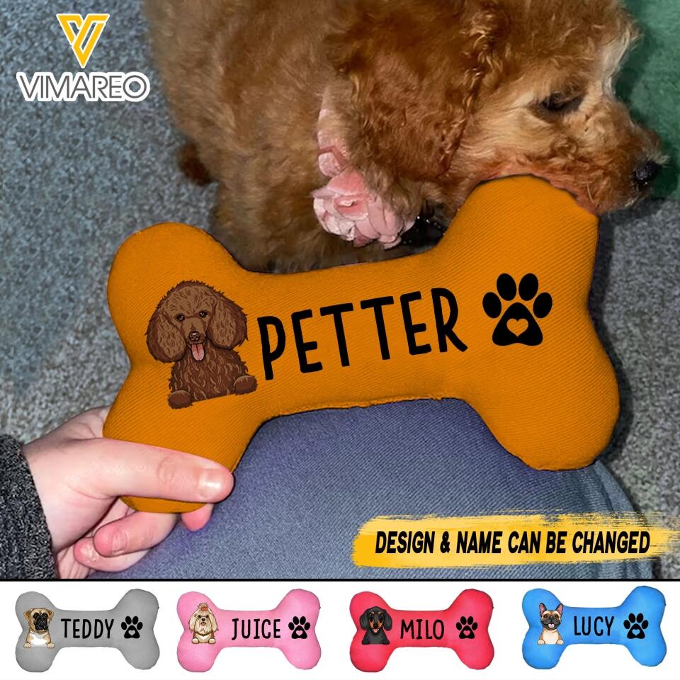PERSONALIZED DOG LOVER DOG TOY QTTN0605