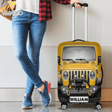 DH Personalized Jeep Luggage Cover Printed HC075