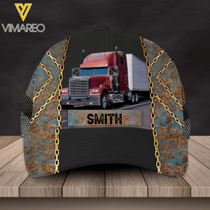 Personalized Trucker Peaked Cap Printed NQDT0505