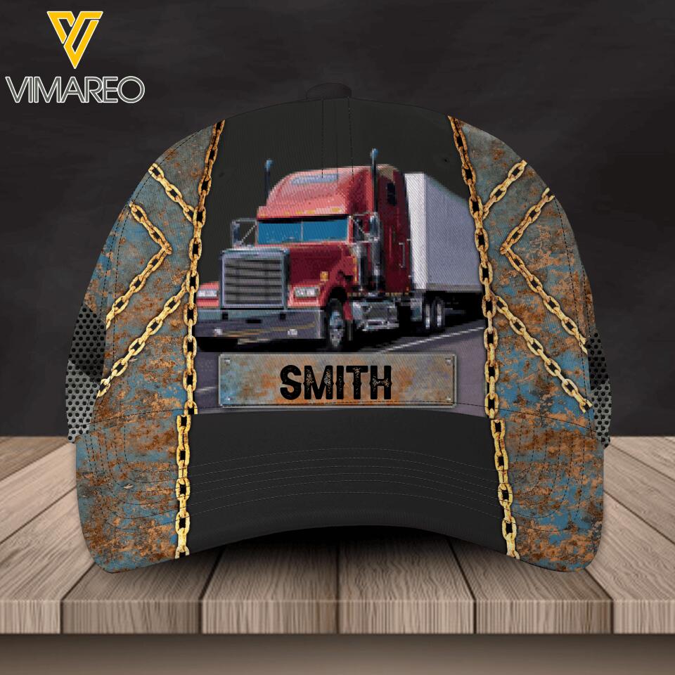 Personalized Trucker Peaked Cap Printed NQDT0505
