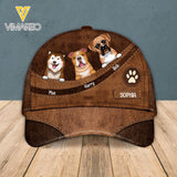 Personalized Dog Lover Peaked Cap Printed NQTN0705