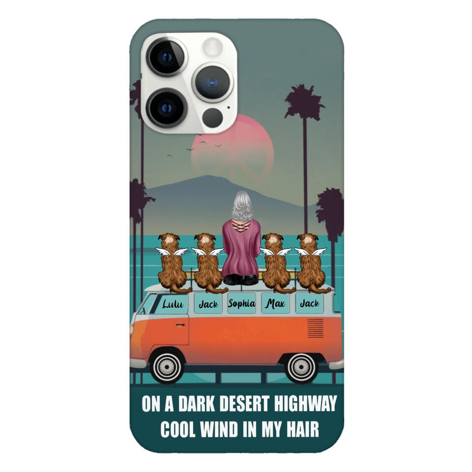 DH Personalized Dog Lover Phone Case Printed HC0905