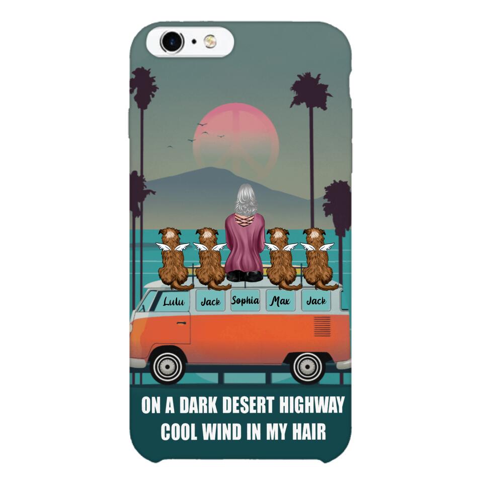 DH Personalized Dog Lover Phone Case Printed HC0905