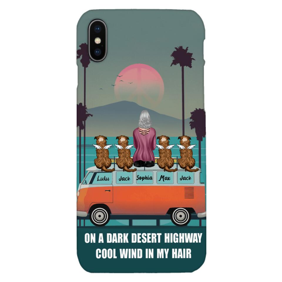 DH Personalized Dog Lover Phone Case Printed HC0905