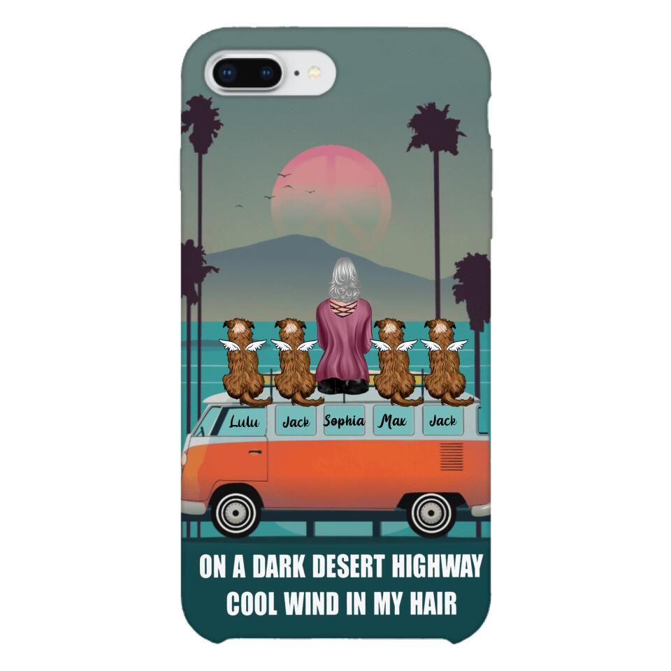 DH Personalized Dog Lover Phone Case Printed HC0905