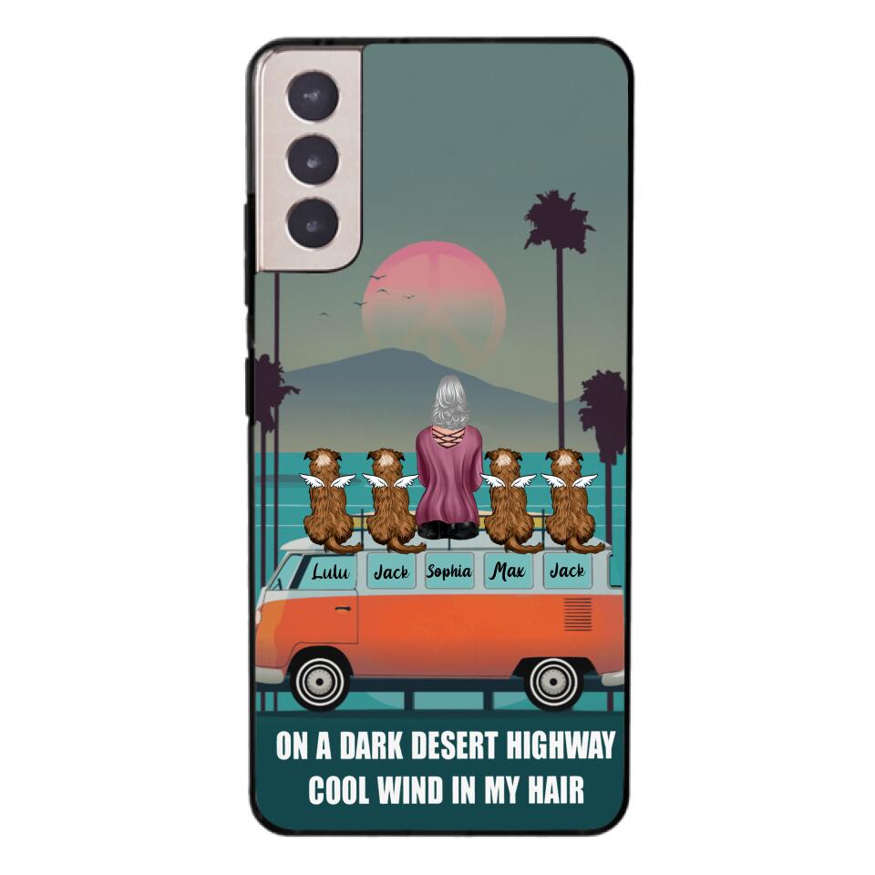 DH Personalized Dog Lover Phone Case Printed HC0905