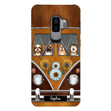 Personalized Dog Sunflower Phone Case Printed 22MAY-DT09