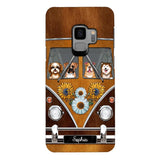 Personalized Dog Sunflower Phone Case Printed 22MAY-DT09