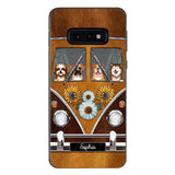 Personalized Dog Sunflower Phone Case Printed 22MAY-DT09