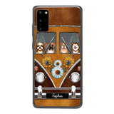 Personalized Dog Sunflower Phone Case Printed 22MAY-DT09