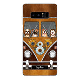 Personalized Dog Sunflower Phone Case Printed 22MAY-DT09